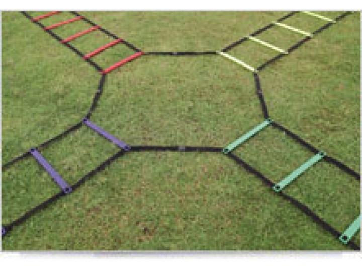 Agility Foot Speed Quad Round Ladder-PQSL-2